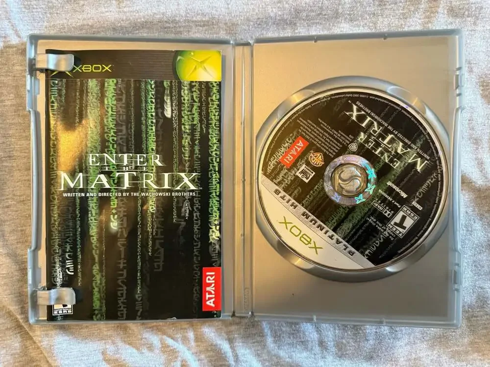 Enter the Matrix Platinum Hits Xbox Game